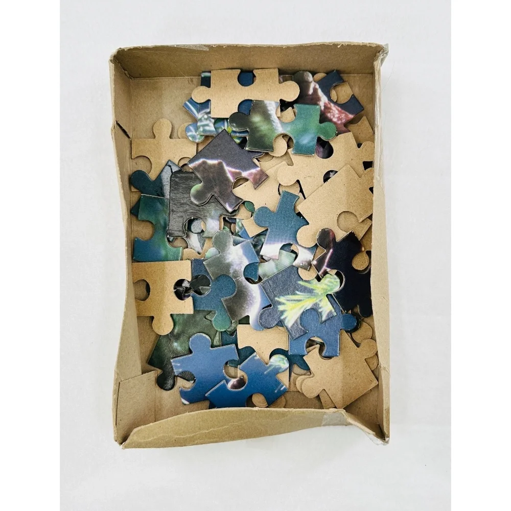 ET Extra-Terrestrial Movie Scene Vintage Puzzle‎